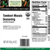 Frontier Co-op Organic Tandoori Masala Seasoning 1 lb.