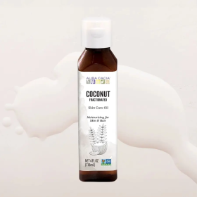 Aura Cacia Fractionated Coconut Oil 4.0 fl. oz.