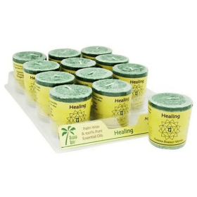 Aloha Bay Green Healing Chakra Votive Candles 12-pack, 2 oz.