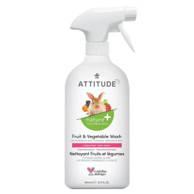 Attitude Unscented Fruit & Vegetable Wash 27 fl. oz.