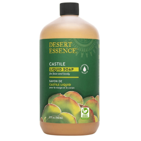 Desert Essence Tea Tree Oil Liquid Castile Soap Refill 32 fl. oz.