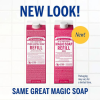 Dr. Bronner's 18-in-1 Pure-Castile Rose Magic Soap 32 fl. oz. refill carton