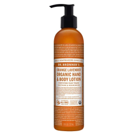 Dr. Bronner's Organic Orange Lavender Lotion 8 fl. oz.