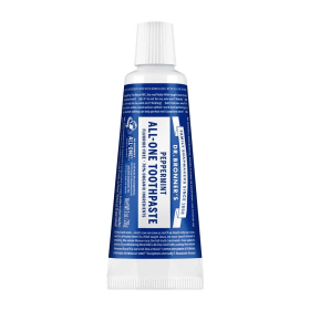 Dr. Bronner's Magic Soaps Peppermint Toothpaste Travel Size 1 oz.