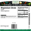 Frontier Co-op Magnesium Citrate Powder 1 lb.