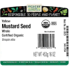 Frontier Co-op Yellow Mustard Seed, Whole, Organic 1 lb.