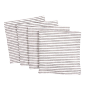 Frost Gray Monaco Napkins Set of 4