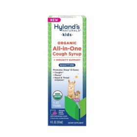 Hyland's Organic Kids Grape All-in-One Cough Syrup Nighttime 4 fl. oz.