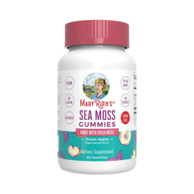 MaryRuth's Green Apple Sea Moss Gummies 60 count