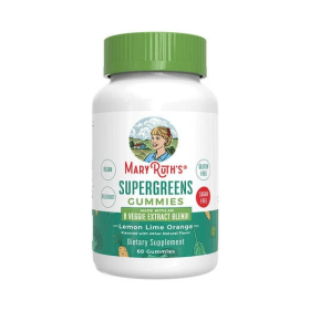 MaryRuth's Lemon Lime Orange Super Greens Gummies 60 count