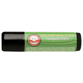 The Merry Hempsters Vegan Hemp Cool Muscle Rub 0.6 oz.