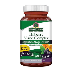 Nature's Answer Bilberry Vision Complex 60 vegetarian capsules