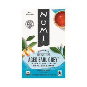 Numi Tea Aged Earl Grey Tea 18 tea bags