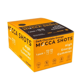 Seattle Gummy Company Dark Chocolate Orange Display 12 (2 ct) packs