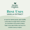 Simply Organic Pure Madagascar Vanilla Extract 4 fl. oz.