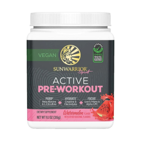 Sunwarrior Watermelon Active Pre-Workout 11.1 oz.