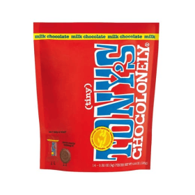 Tony's Chocolonely Tiny Tony's Milk Chocolate Pouch 4.44 oz.
