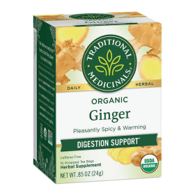 Traditional Medicinals Organic Ginger Tea 16 count