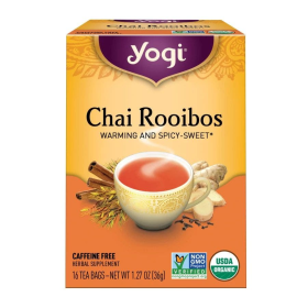Yogi Tea Organic Chai Rooibos Tea 16 tea bags
