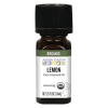 Aura Cacia Organic Lemon Essential Oil 0.25 fl. oz.