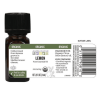 Aura Cacia Organic Lemon Essential Oil 0.25 fl. oz.