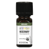 Aura Cacia Organic Rosemary Essential Oil 0.25 fl. oz.