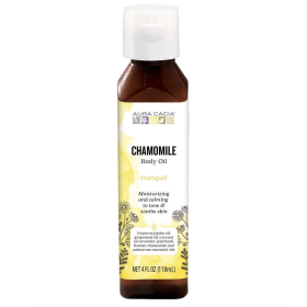 Aura Cacia Chamomile Body Oil 4 fl. oz.
