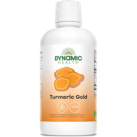 Dynamic Health Turmeric Gold Juice (Plastic) 32 fl. oz.