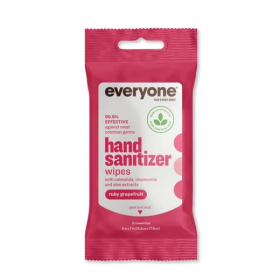 Everyone Ruby Grapefruit Hand Sanitizer Wipes 15 count