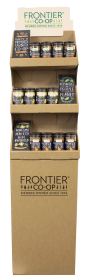 Frontier Co-op Holiday Shipper 36 ct.