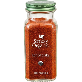 Simply Organic Hot Paprika 2.86 oz.
